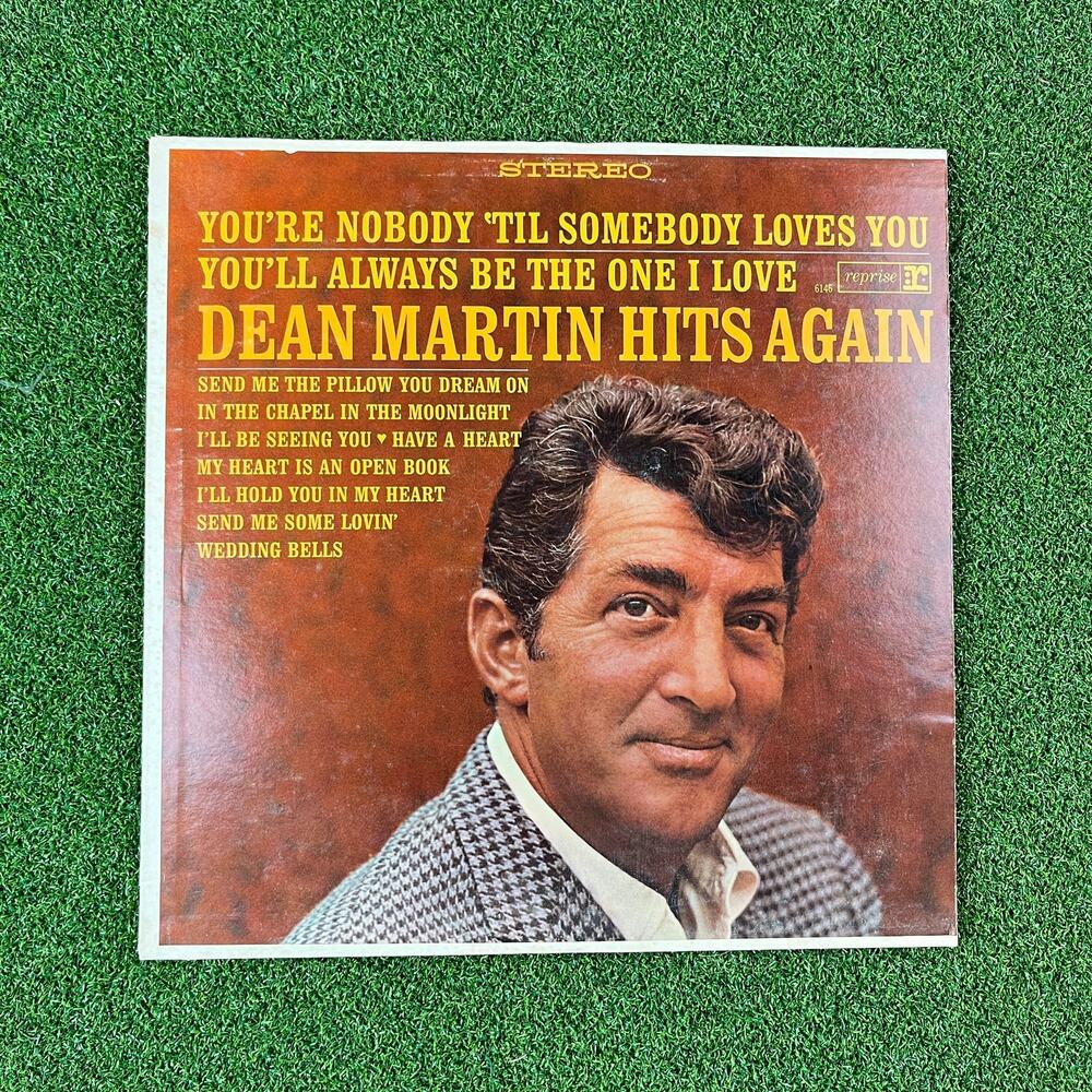 Vintage 1965 Vinyl LP Album Dean Martin Hits Again Reprise Records